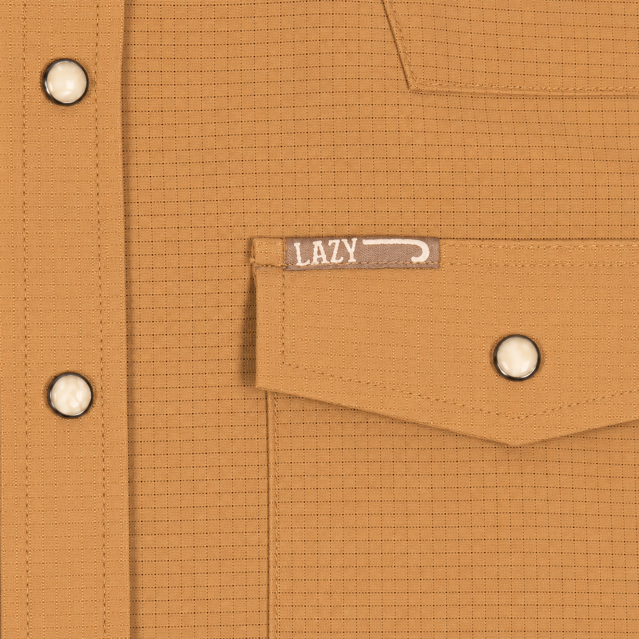 Men's Airflow Pearl Snap Shirt, Tan | Lazy J Ranch Wear