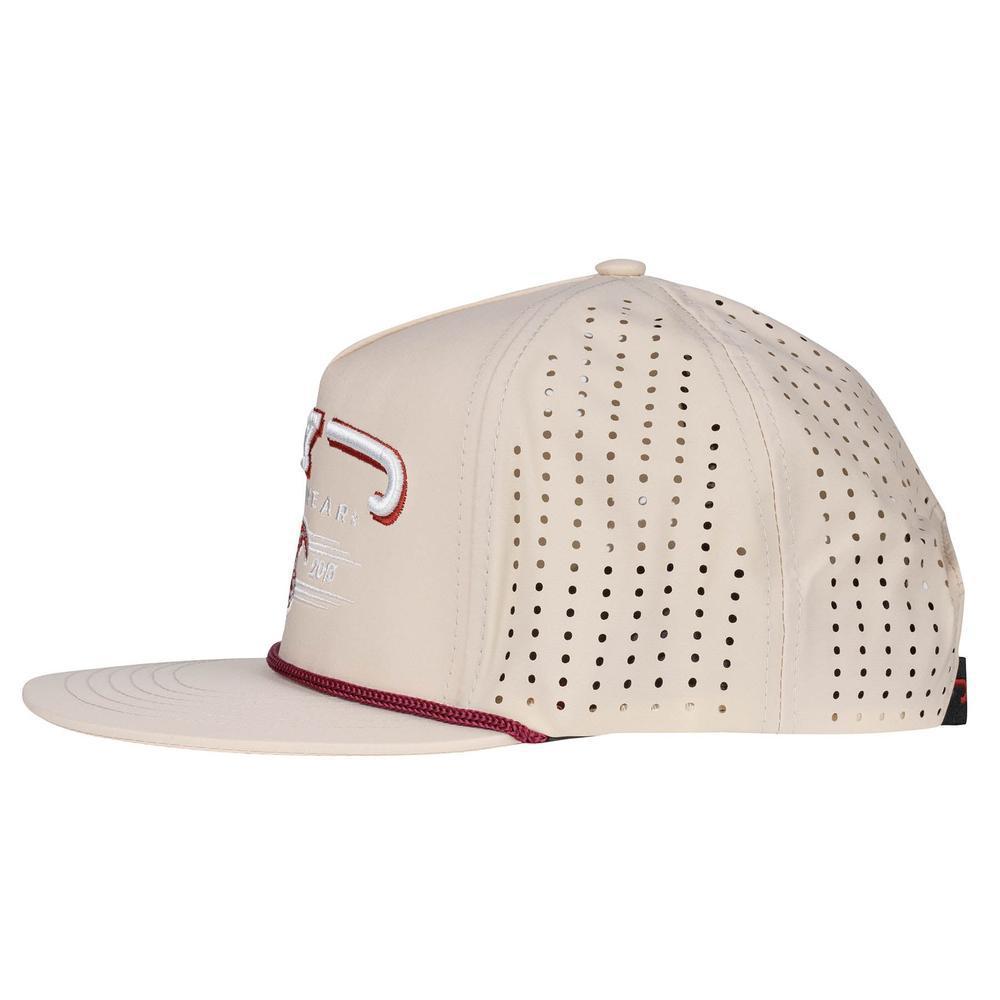 Lazy J Ranch Beige Iconic Breed Western Performance Rope Trucker Hat-Lazy J Ranch Wear