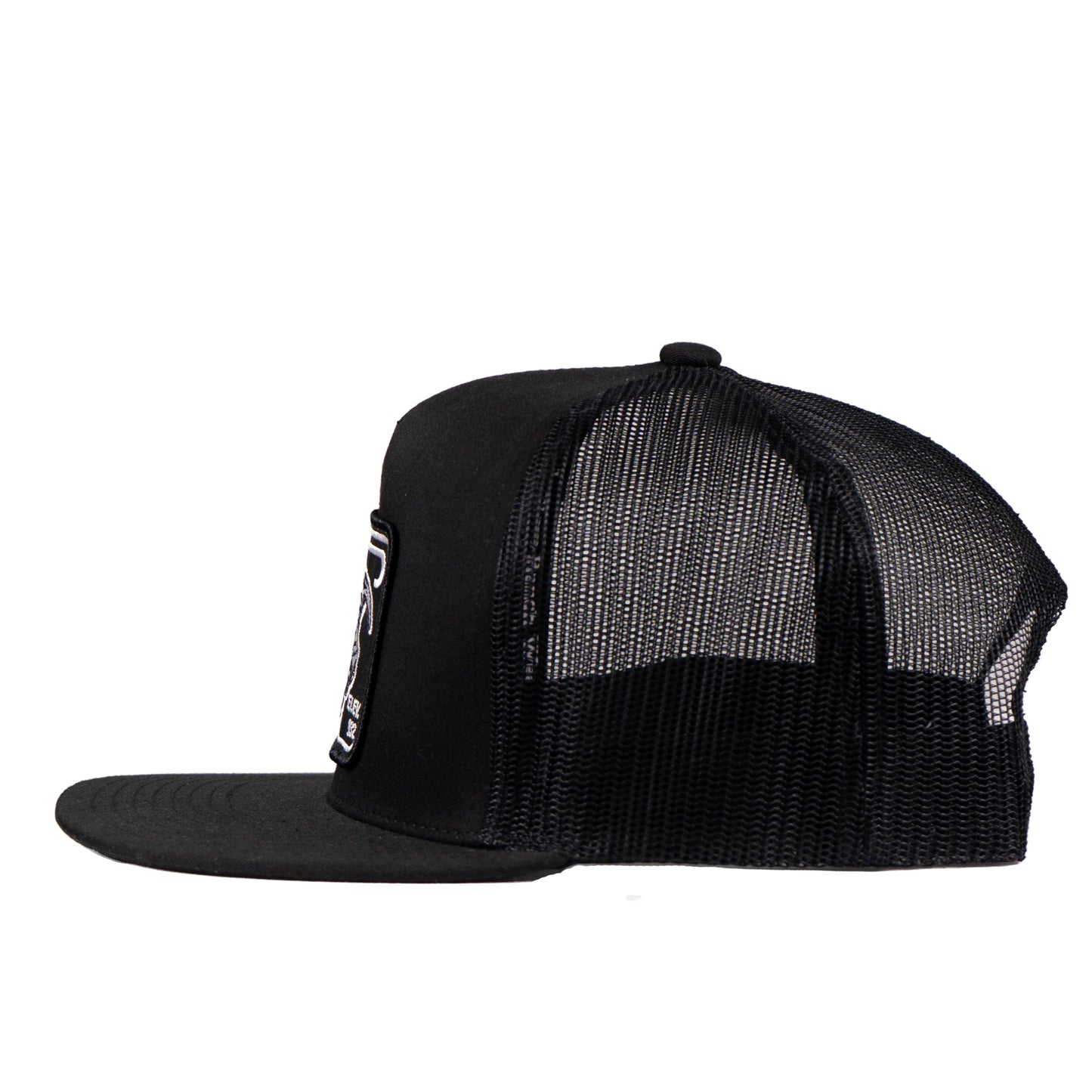 Lazy J Ranch Black Elevation Classic Five Panel Trucker Hat-Lazy J Ranch Wear