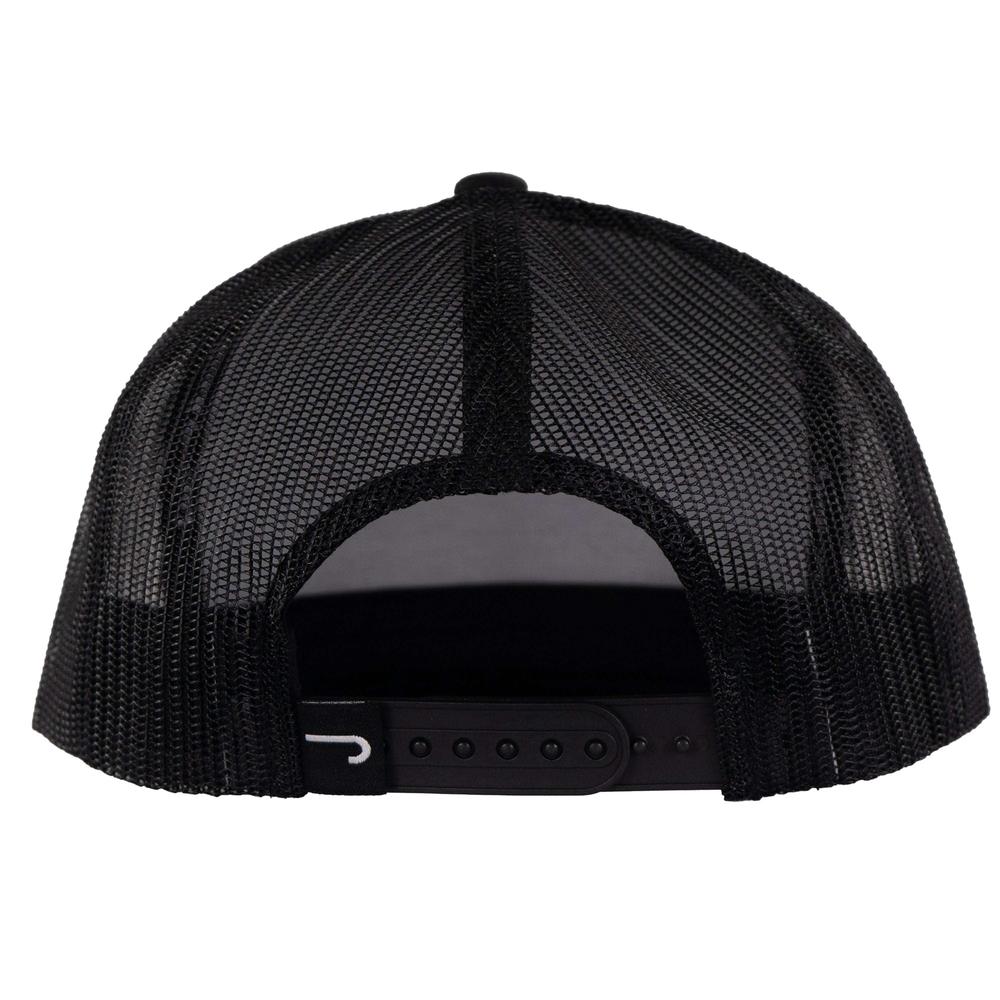 Lazy J Ranch Black Gold Hot Shot Classic Five Panel Trucker Hat-Lazy J Ranch Wear