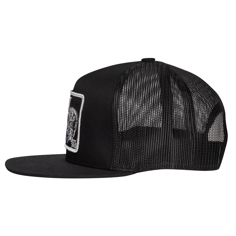 Lazy J Ranch Black Sunset Retro Classic Five Panel Trucker