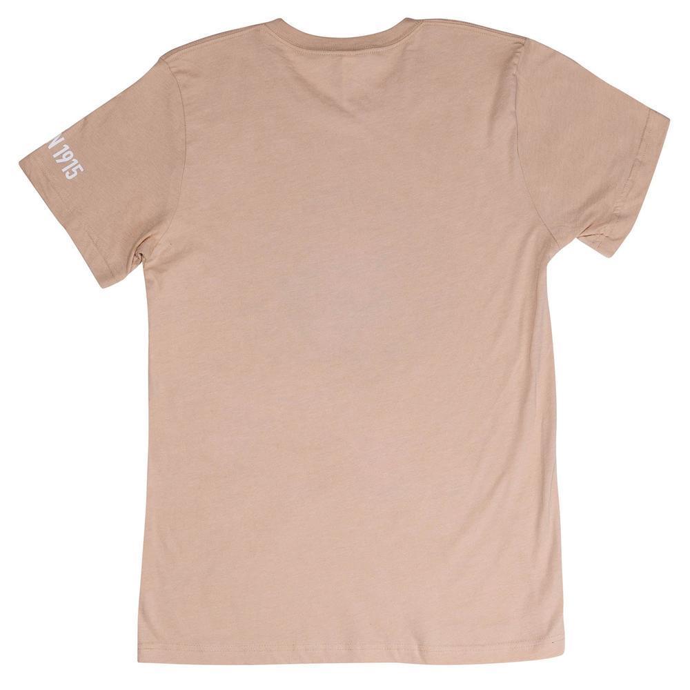 Lazy J Ranch Certified Original Hereford Short Sleeve T-Shirt - Heather Sand-Lazy J Ranch Wear