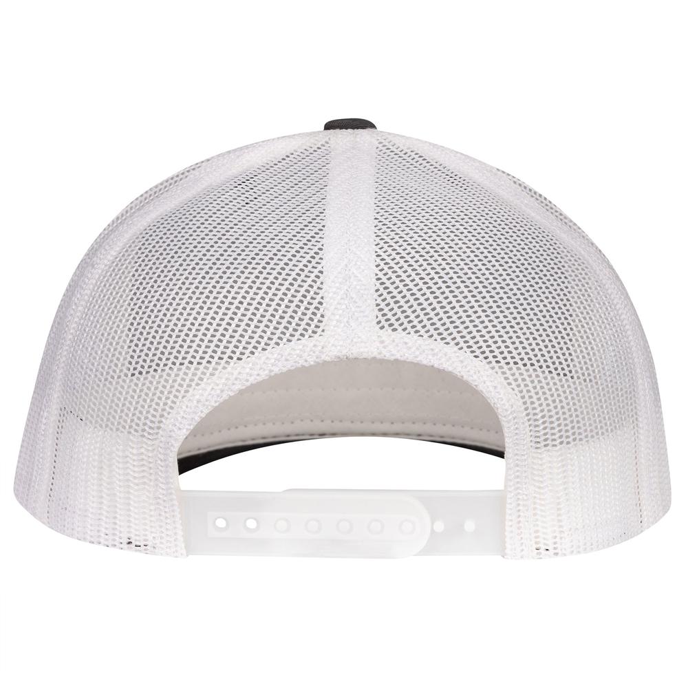 Lazy J Ranch Charcoal Grey & White Home Sweet Texas Mid Profile Trucker Hat-Lazy J Ranch Wear