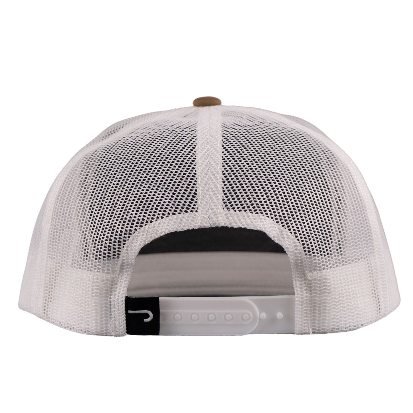 Lazy J Ranch Coyote Brown & White Desert Show Time Classic Rope Trucker Hat-Lazy J Ranch Wear