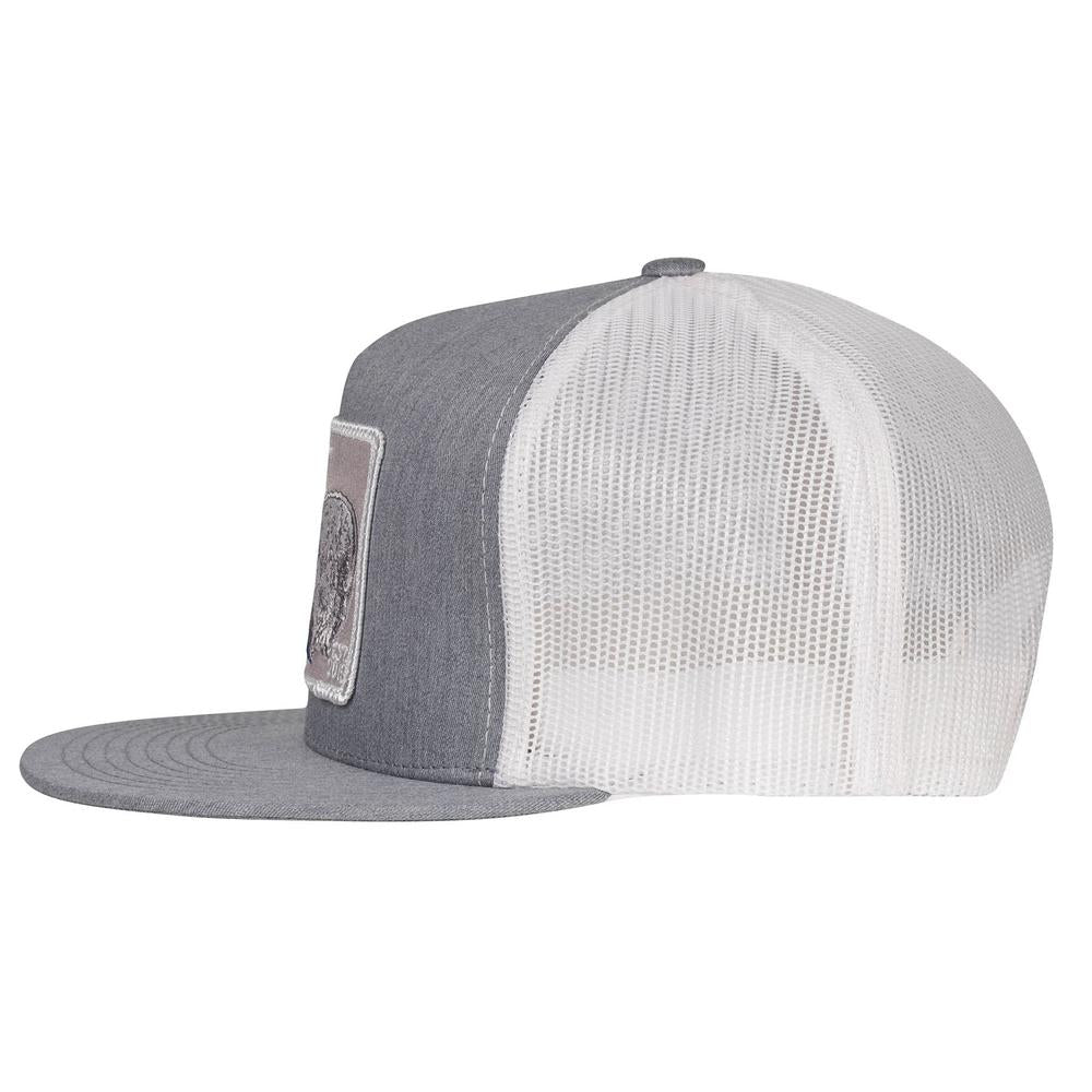 Lazy J Ranch Heather Grey & White Sunset Retro Classic Five