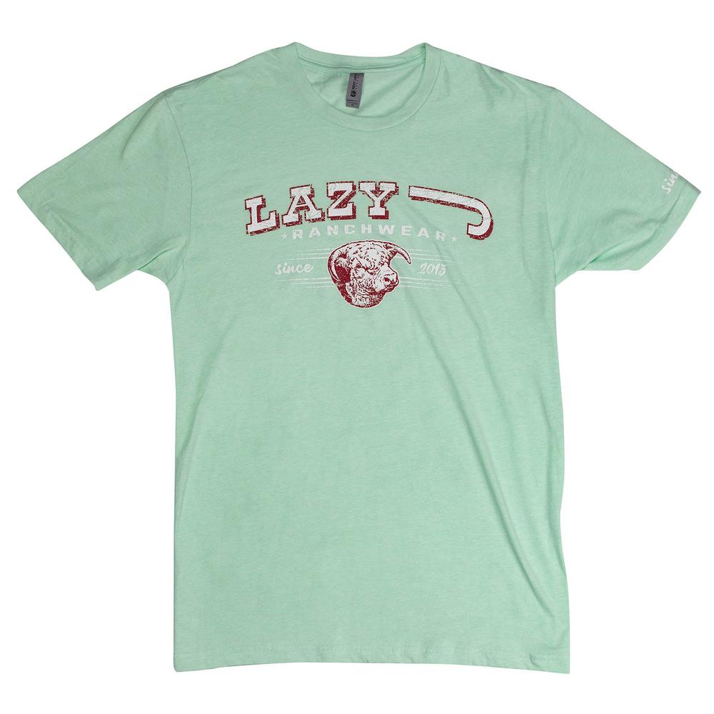 Lazy J Ranch Iconic Breed Western T-Shirt - Mint-Lazy J Ranch Wear