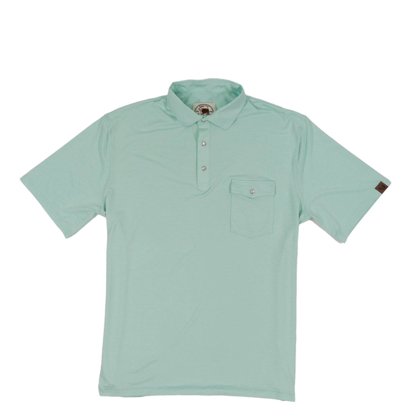 Lazy J Ranch Men's Classic Solid Performance Polo Shirt-Lazy J Ranch Wear
