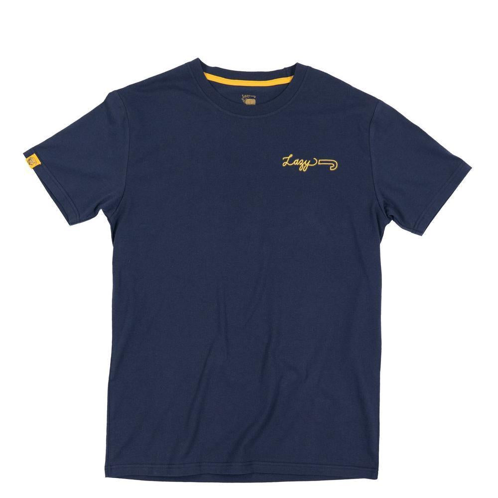 Lazy J Ranch Neon Jughead Short Sleeve T-Shirt - Navy-Lazy J Ranch Wear