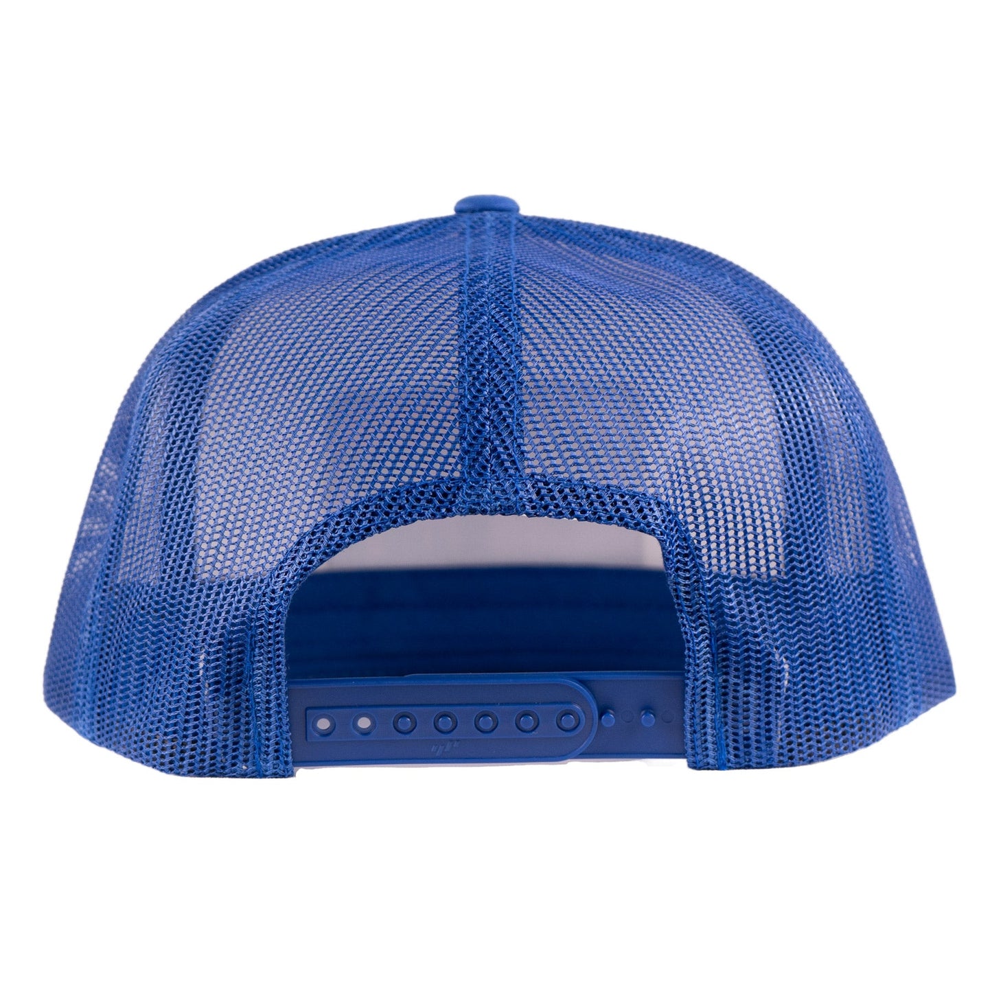 Lazy J Ranch White & Blue Texas Ranch Classic Five Panel Trucker Hat-Lazy J Ranch Wear