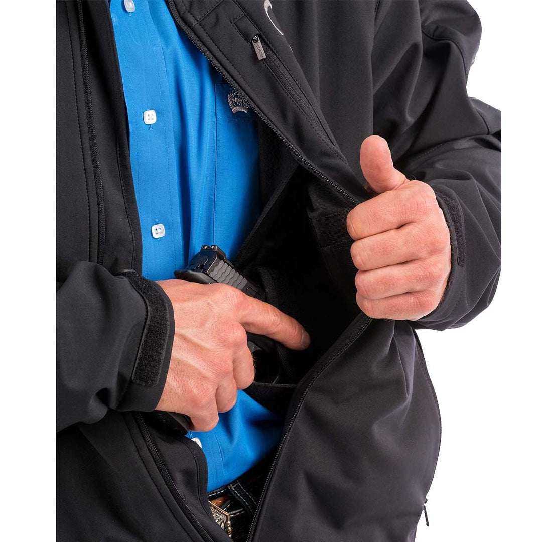 Cinch Men's Bonded Concealed Carry Jacket - Black