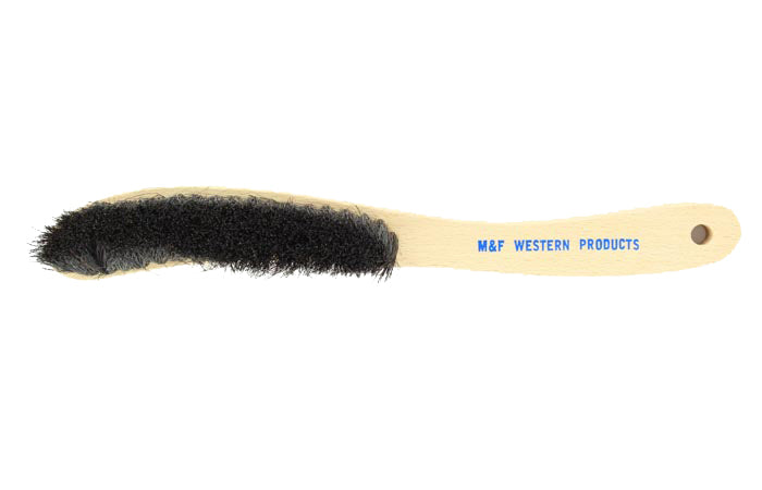 M & F Western Hat Brim Brush - Black