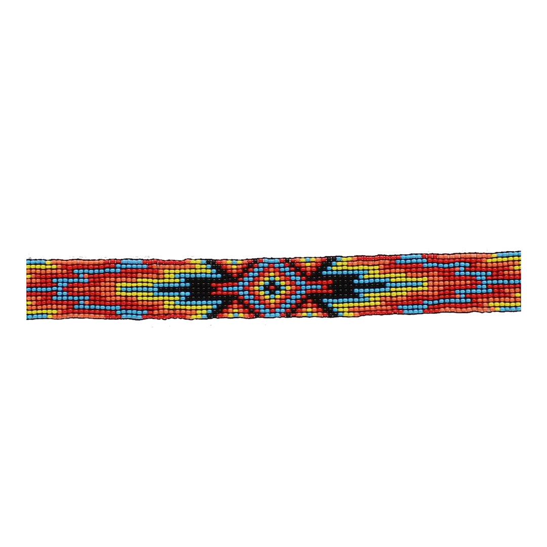 M & F Western Twister Beaded Hat Band