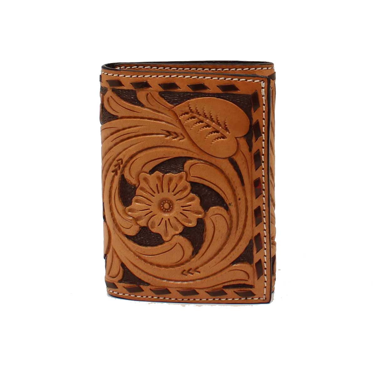 Stylish Brown Leather Wallet for Men - MEN'S VECTOR
