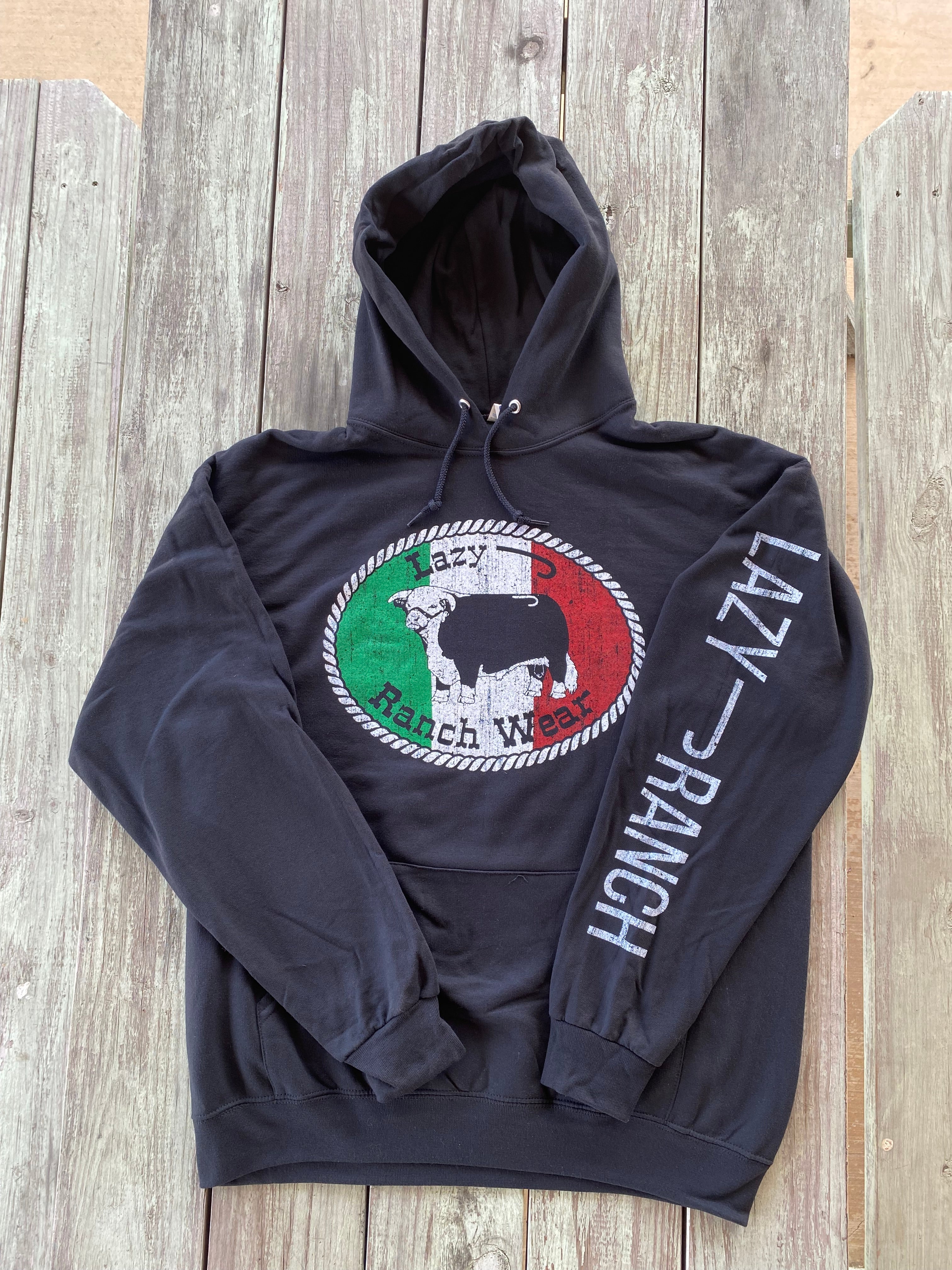 Lazy J Ranch Wear Original Buckle Mexico Elevation Core Fleece