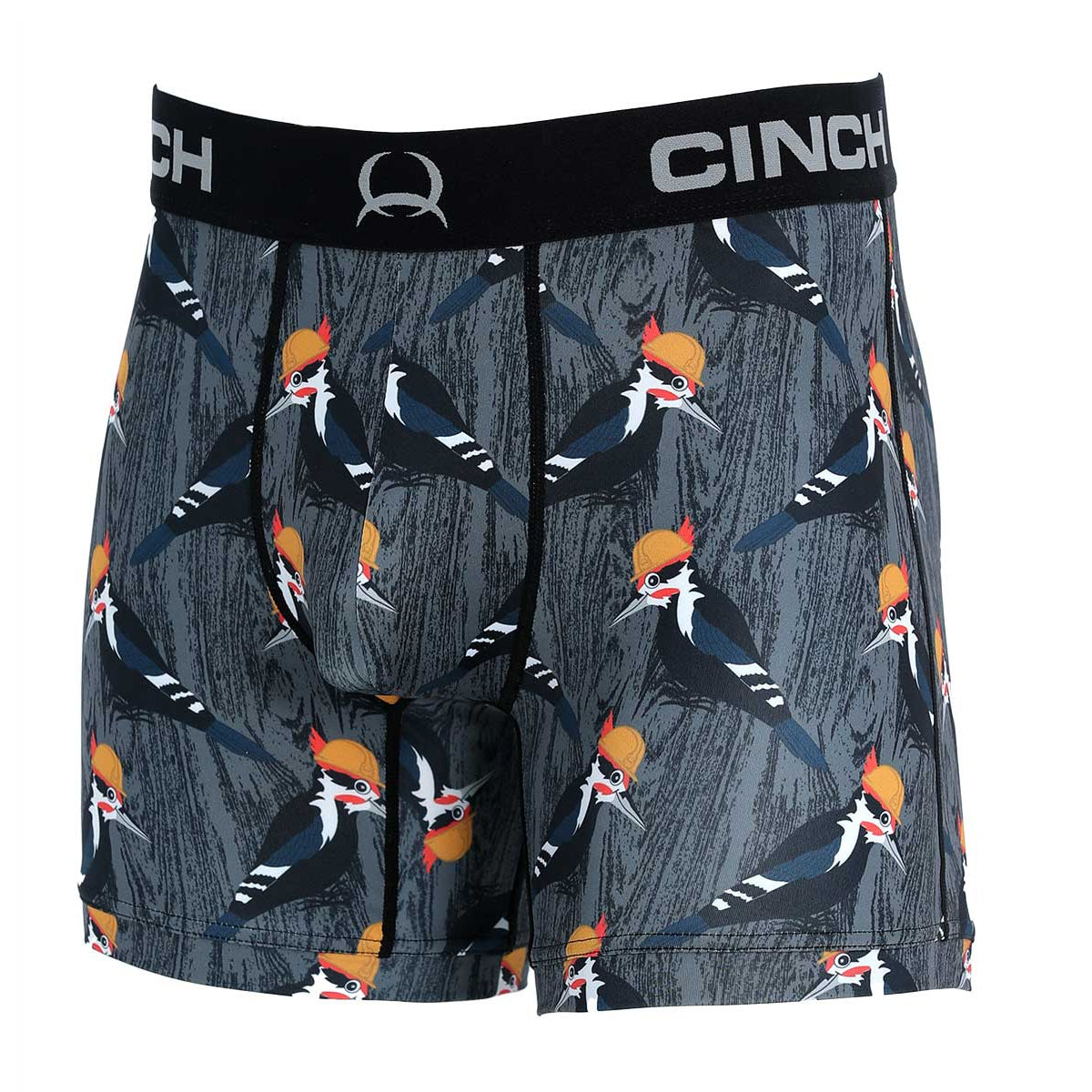 Cinch Men's 6 Inch Boxer Briefs - Woodpecker – Lazy J Ranch Wear Stores