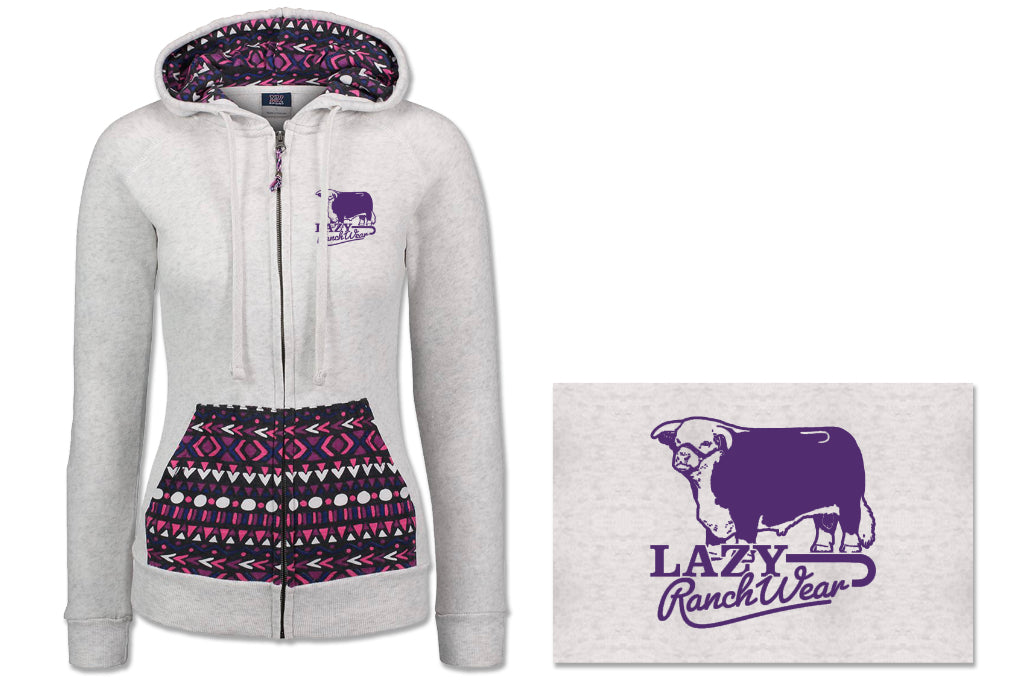  Abbeville Louisiana Zip Hoodie : Clothing, Shoes & Jewelry