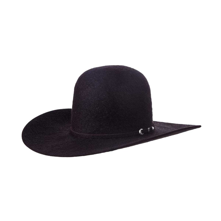 Rodeo King 10X Open Crown Felt Cowboy Hat 4 1/2" Brim