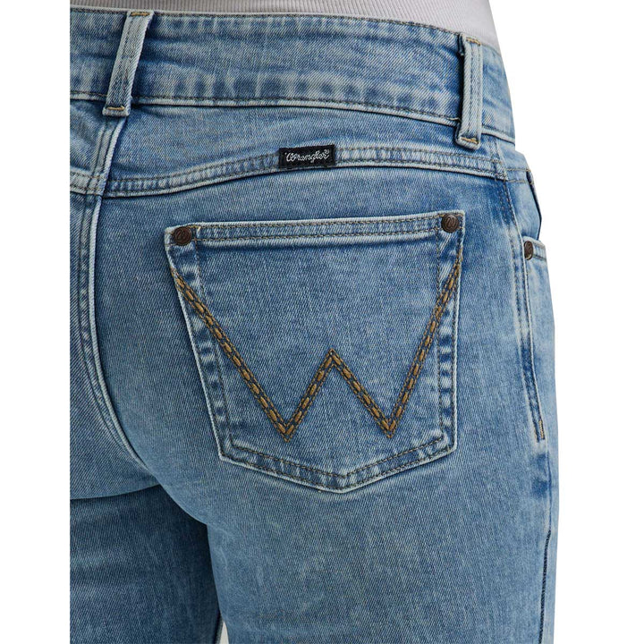Wrangler Women's Retro Mae Wide Leg Trouser Jeans - Kacey