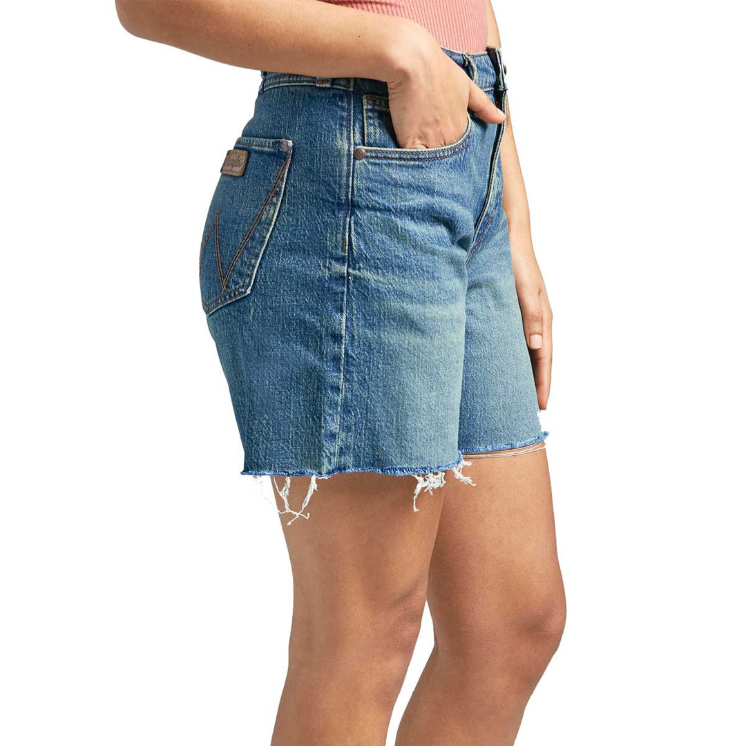 Wrangler Women's Retro High Rise Cut-Off Shorts - Zoe