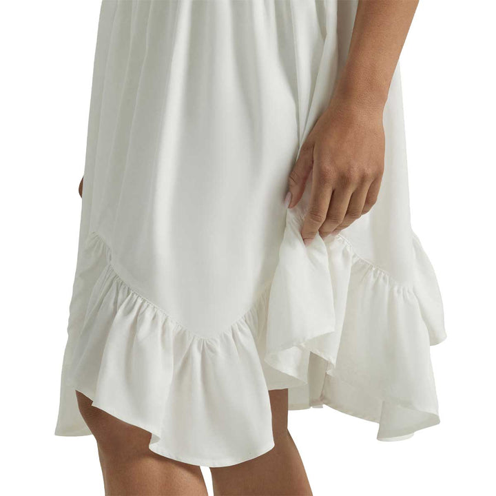 Wrangler Women's Handkerchief Hem Strappy Dress - Beige