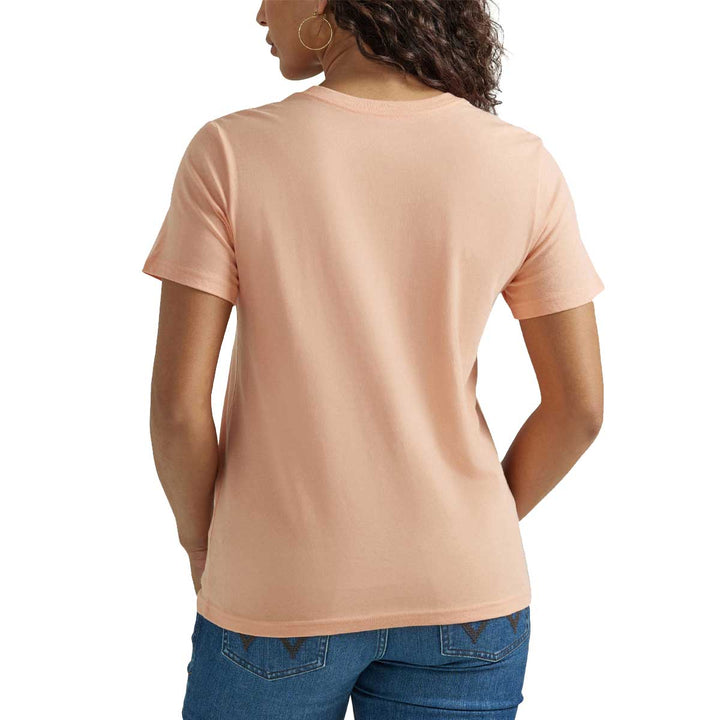 Wrangler Women's Rope Cowboy T-Shirt - Peach