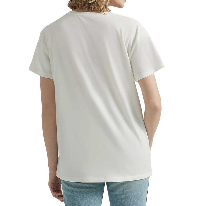Wrangler Women's Rodeo Dream Boyfriend T-Shirt - Graphic Marshmallow