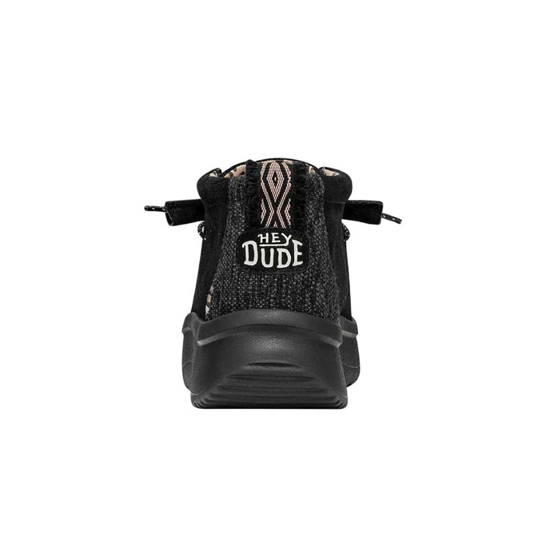 Hey Dude Women's Wendy Peak Hi Suede Sneakers - Black