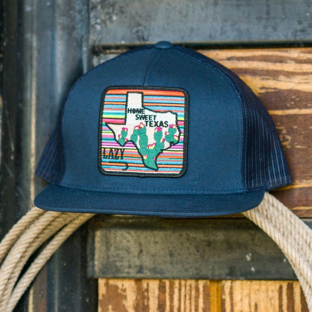 
                  
                    Lazy J Ranch Navy Home Sweet Texas Classic Five Panel Trucker Hat-Lazy J Ranch Wear
                  
                