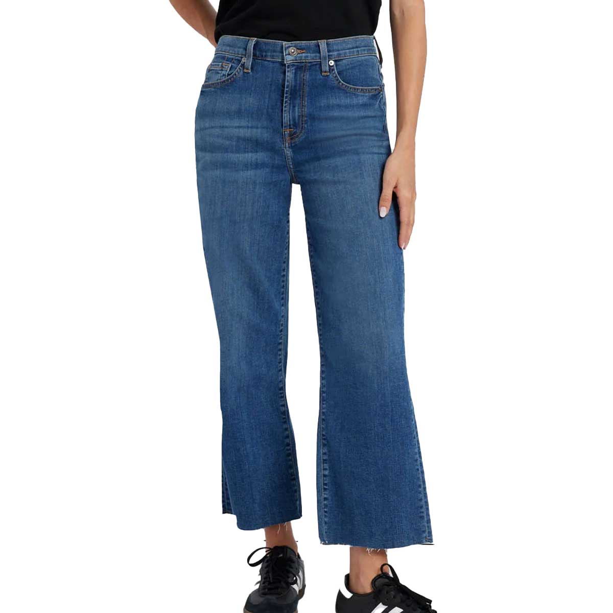 7 For All Mankind Women's Alexa Cropped Jeans - Meisa – Lazy J Ranch ...