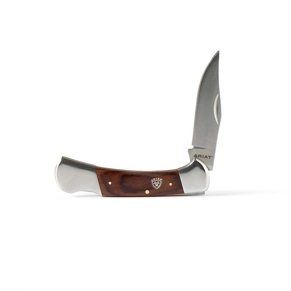 Ariat Wood Handle Folding Knife