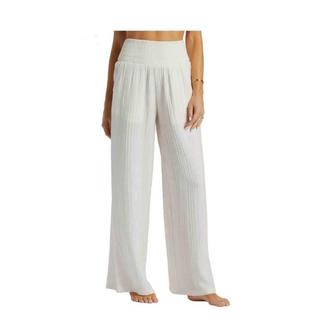 Billabong Women's New Waves Gauze Pants - Off White