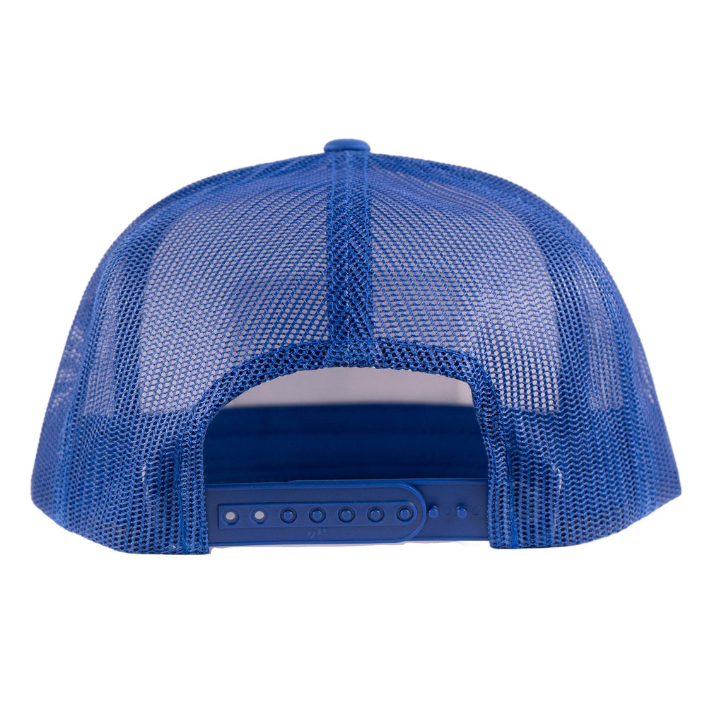 
                  
                    Lazy J Ranch White & Blue Texas Ranch Classic Five Panel Trucker Hat-Lazy J Ranch Wear
                  
                