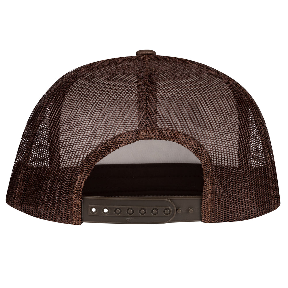 
                  
                    Lazy J Ranch White & Brown Desert Show Time Classic Five Panel Trucker Hat-ALTBRNWHT4SHOW
                  
                