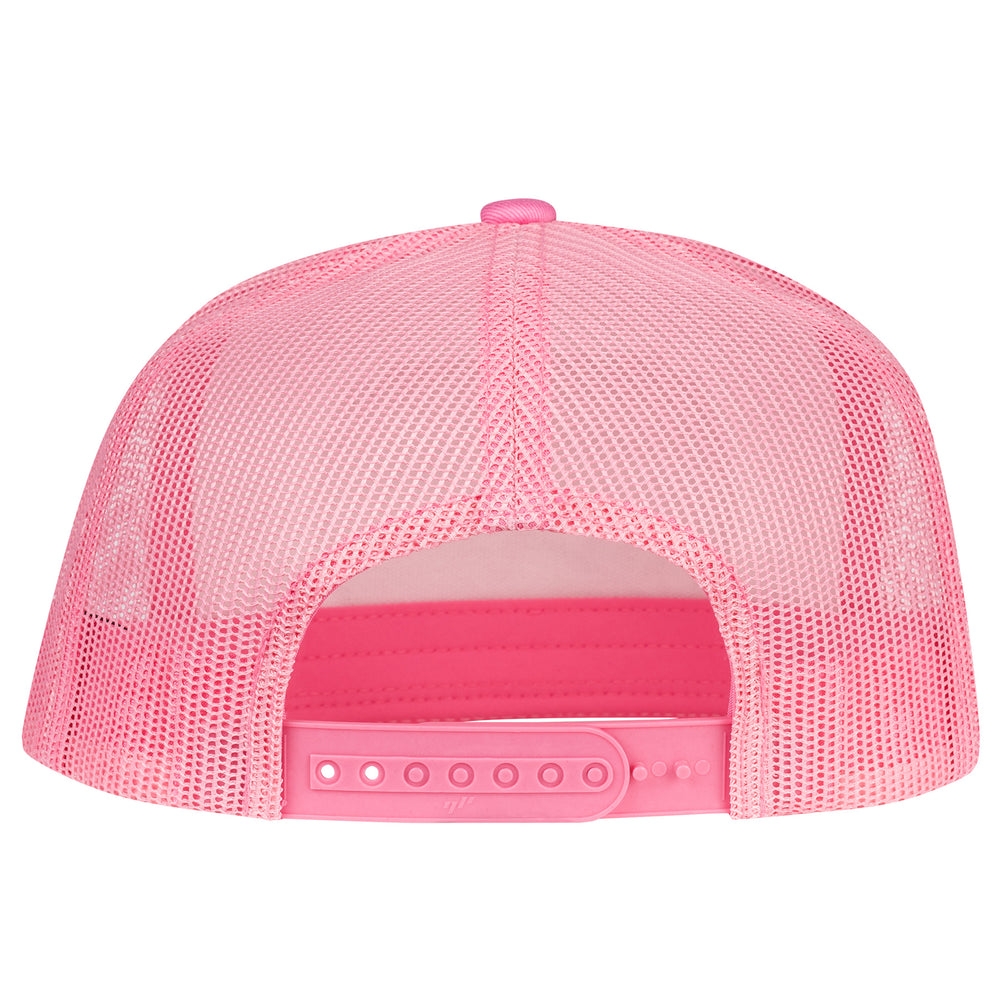 
                      
                        Lazy J Ranch Pink & White Desert Show Time Classic Five Panel Trucker Hat-High Profile-ALTPINK4SHOW
                      
                    