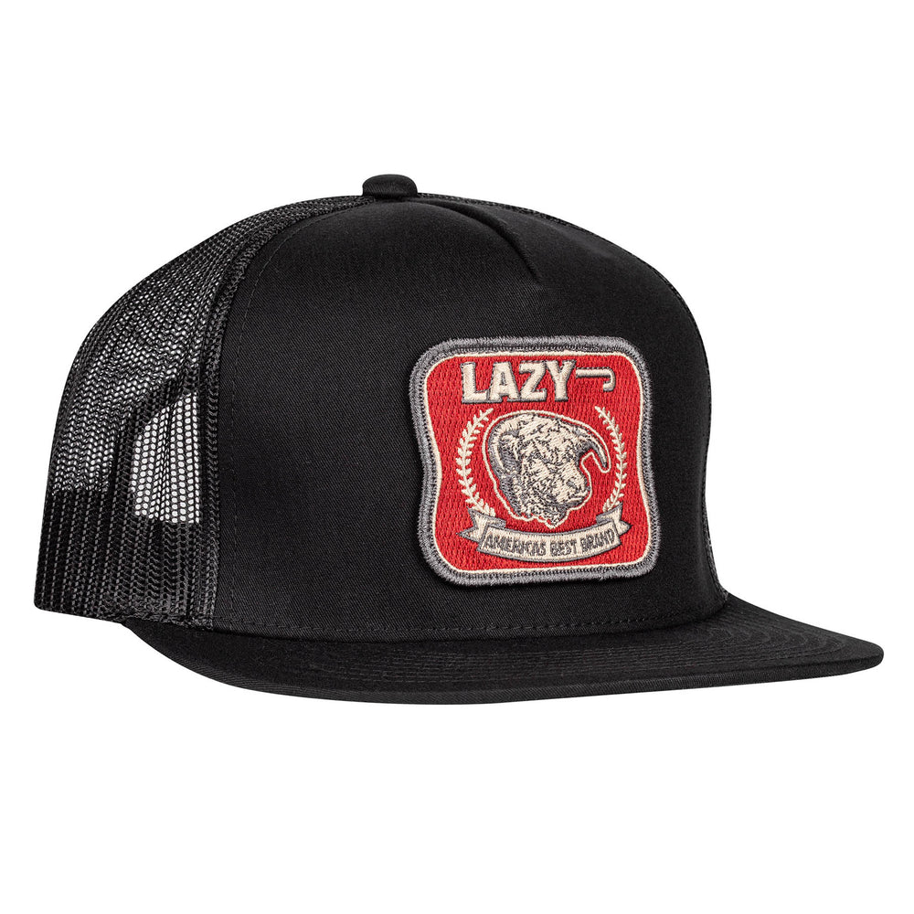 Lazy J Ranch Black America's Best Classic Five Panel Trucker Hat