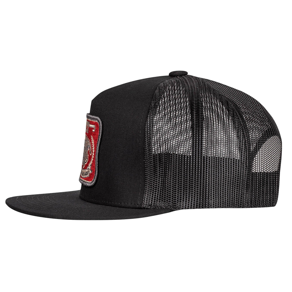 
                  
                    Lazy J Ranch Black Red America's Best Brand Classic Five Panel Trucker Hat-Lazy J Ranch Wear
                  
                