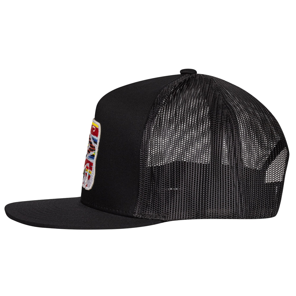 
                  
                    Lazy J Ranch Black Serape Bull Classic Five Panel Trucker Hat-Lazy J Ranch Wear
                  
                
