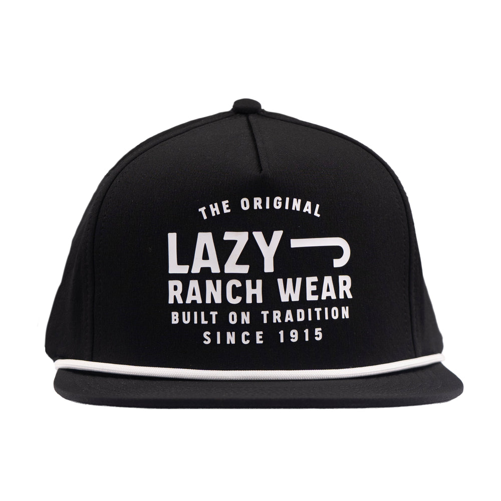 
                  
                    Lazy J Ranch Black Untroubled Classic Rope Trucker Hat-Lazy J Ranch Wear
                  
                