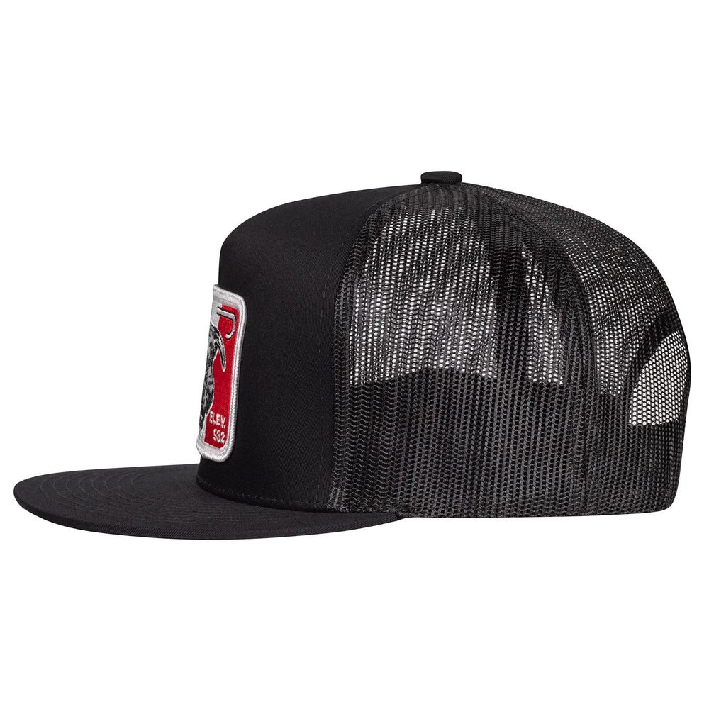 
                      
                        Lazy J Ranch Black Mexico Elevation Classic Five Panel Trucker Hat-High Profile-BLKBLK4MELEV
                      
                    