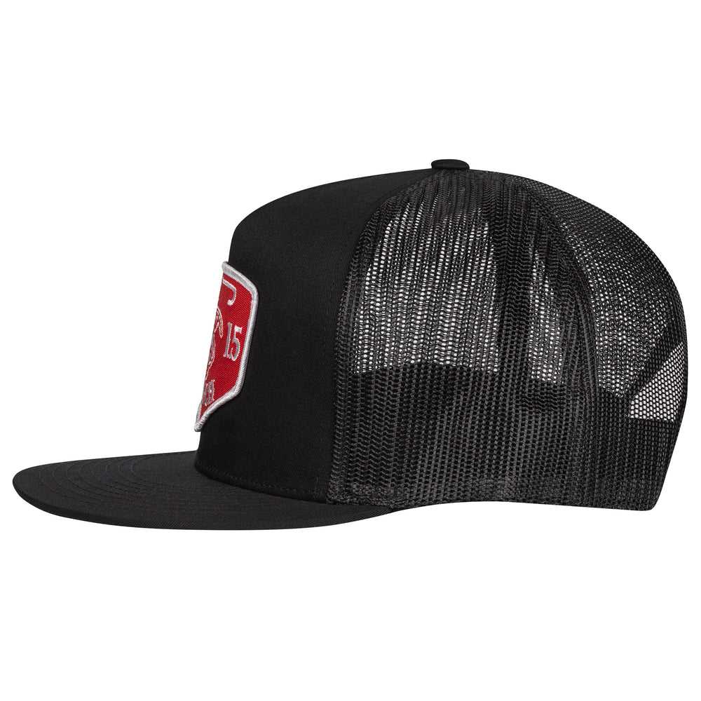 
                  
                    Lazy J Ranch Black Red Ranch Classic Five Panel Trucker Hat-blkblk4rr
                  
                