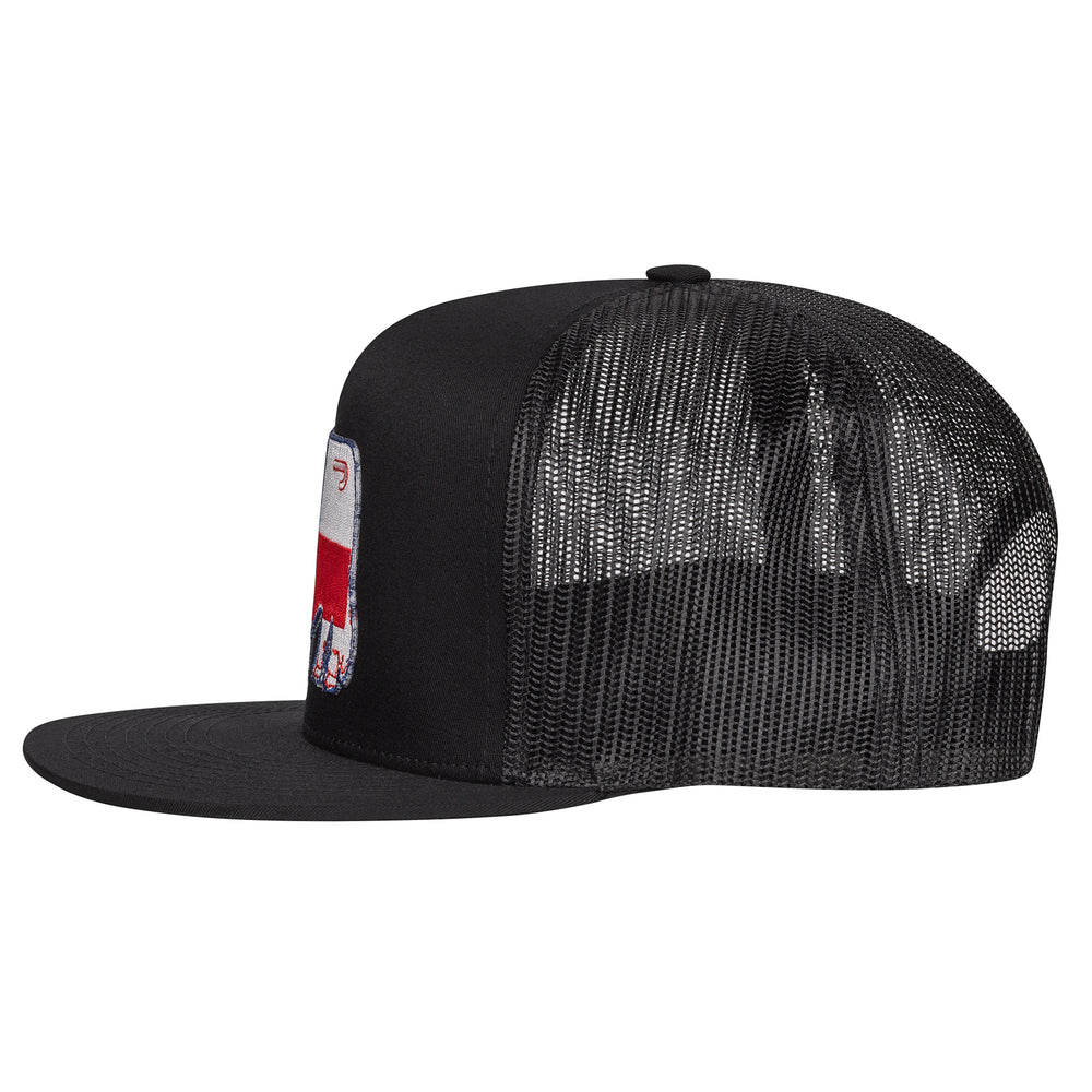 
                  
                    Lazy J Ranch Black Texas Bull Classic Five Panel Trucker Hat-BLKBLK4TEX
                  
                