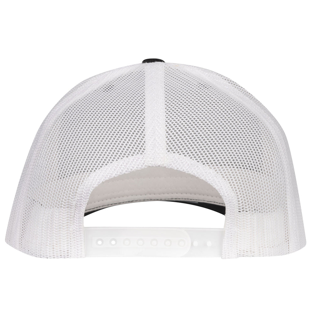 
                  
                    Lazy J Ranch Black & White Mexico Elevation Mid Profile Trucker Hat-Lazy J Ranch Wear
                  
                