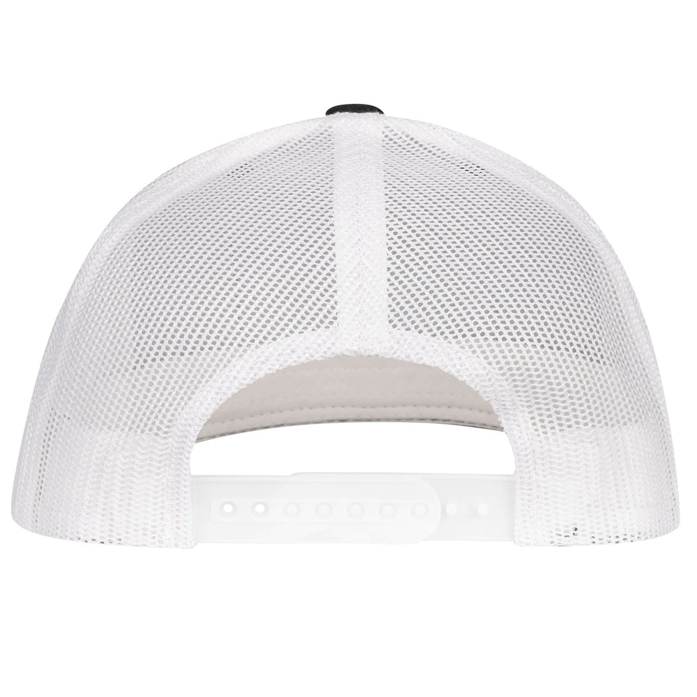 
                  
                    Lazy J Ranch Black & White Serape Elevation Mid Profile Trucker Hat-Lazy J Ranch Wear
                  
                