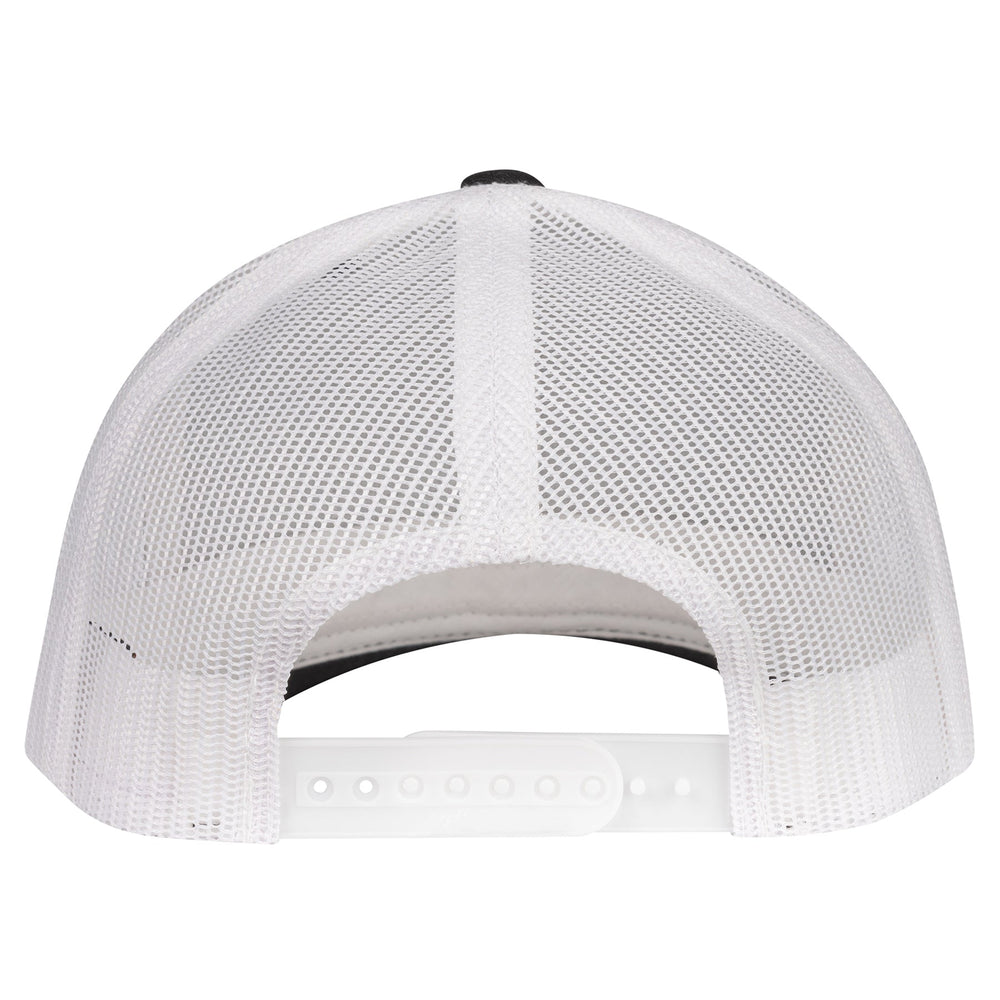 
                  
                    Lazy J Ranch Black & White Texas Bull Mid Profile Trucker Hat-Lazy J Ranch Wear
                  
                