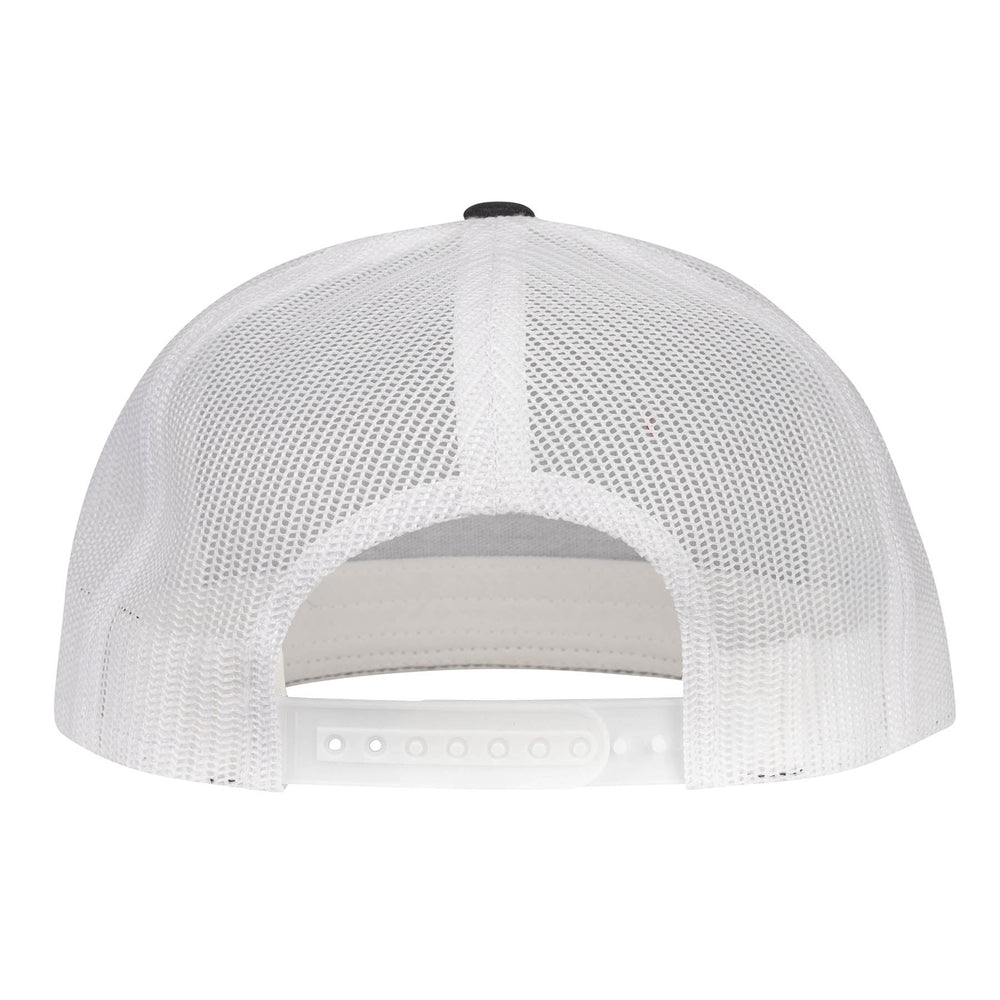 
                  
                    Lazy J Ranch Black & White Red Original Buckle Classic Five Panel Trucker Hat-Lazy J Ranch Wear
                  
                