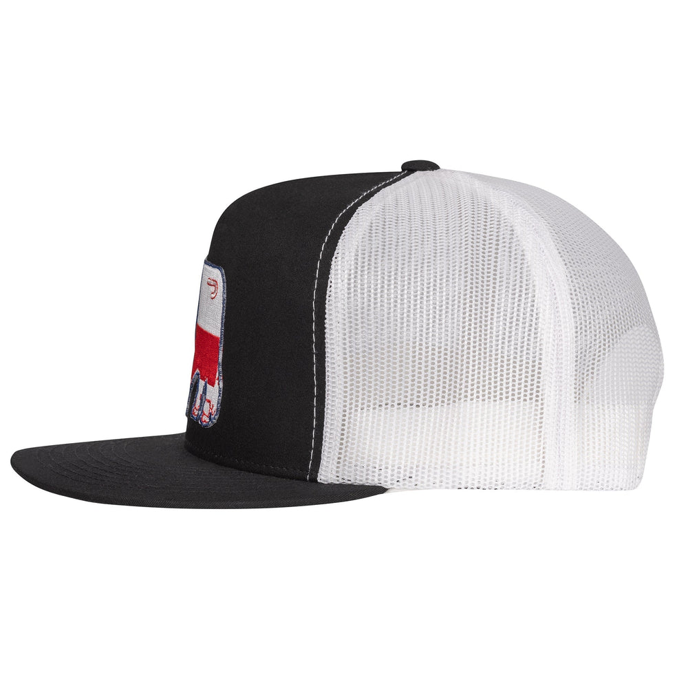 
                  
                    Lazy J Ranch Black & White Texas Bull Classic Five Panel Trucker Hat-Lazy J Ranch Wear
                  
                