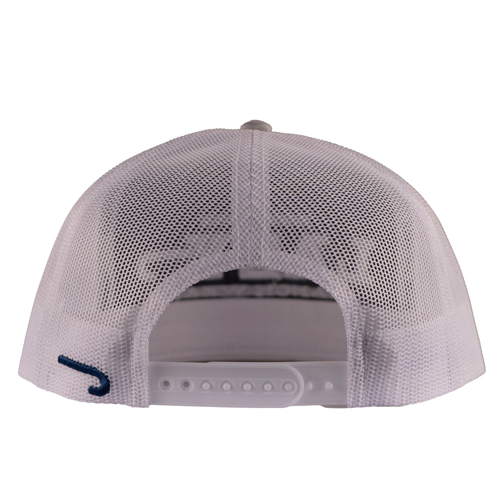 
                  
                    Lazy J Ranch Blue & White Dime Box Classic Rope Trucker Hat-Lazy J Ranch Wear
                  
                