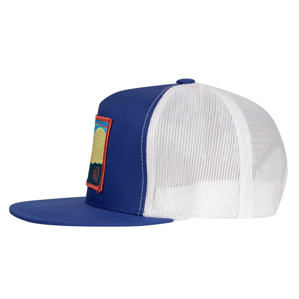 
                  
                    Lazy J Ranch Blue & White Hereford Sky Classic Five Panel Trucker Hat-Lazy J Ranch Wear
                  
                