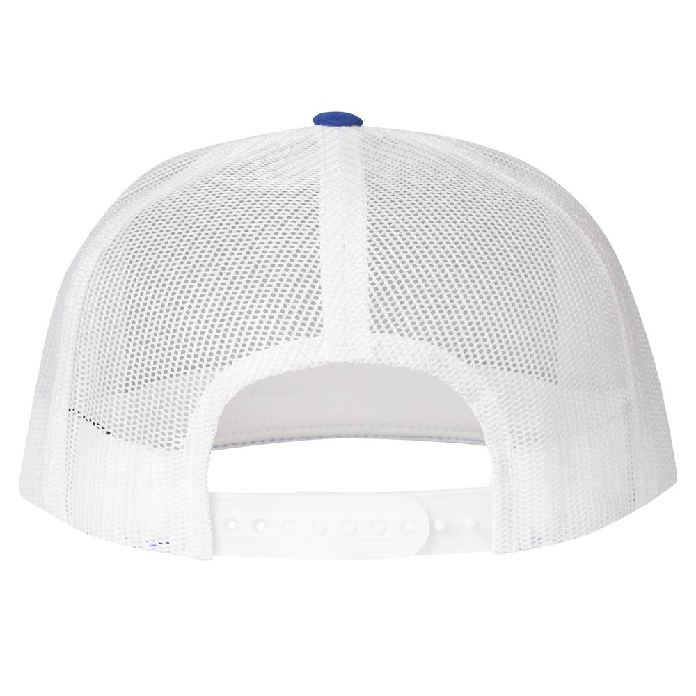 
                  
                    Lazy J Ranch Blue & White Willow Cattle Headquarters Classic Five Panel Trucker Hat-Lazy J Ranch Wear
                  
                