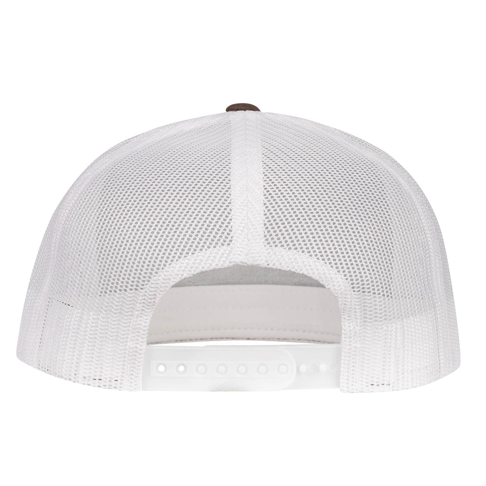 
                  
                    Lazy J Ranch Brown & White Conquest Classic Five Panel Trucker Hat-Lazy J Ranch Wear
                  
                